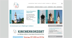 Desktop Screenshot of kirchenamwasen.de
