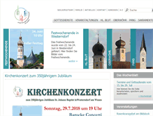 Tablet Screenshot of kirchenamwasen.de